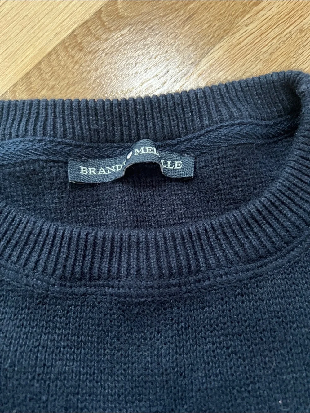 Brandy Melville Navy Crewneck Sweater